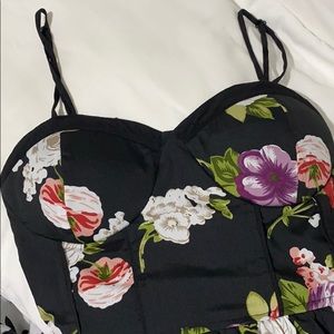 Floral mini dress in size XS